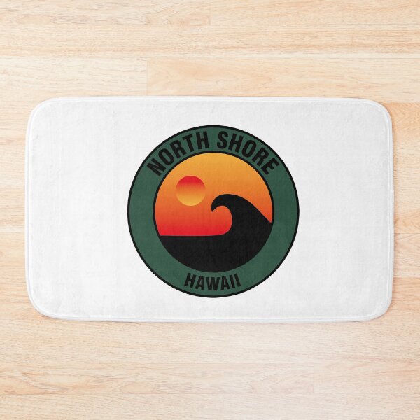 Item preview, North Shore Haleiwa Hawaii Vintage Retro Surf USA Travel Vacation Summer Sunset Beach designed and sold by tmartinezta.