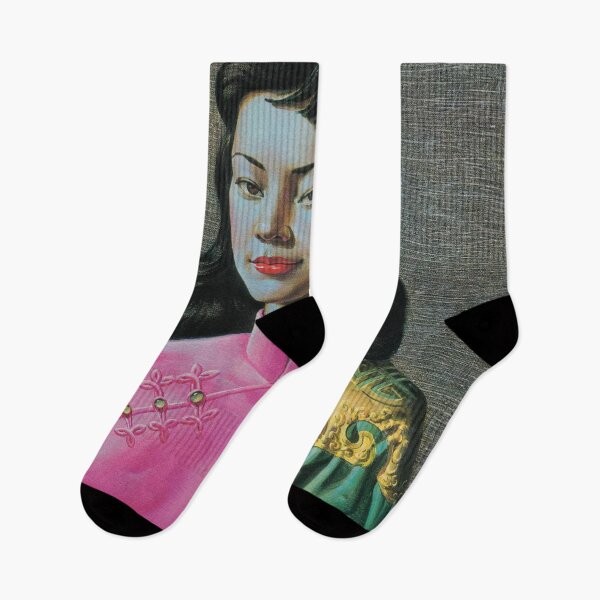Item preview, Miss Wong - Vladimir Tretchikoff Vintage Asian Oil Painting - Oriental Female Portrait designed and sold by HoneymoonHotel.