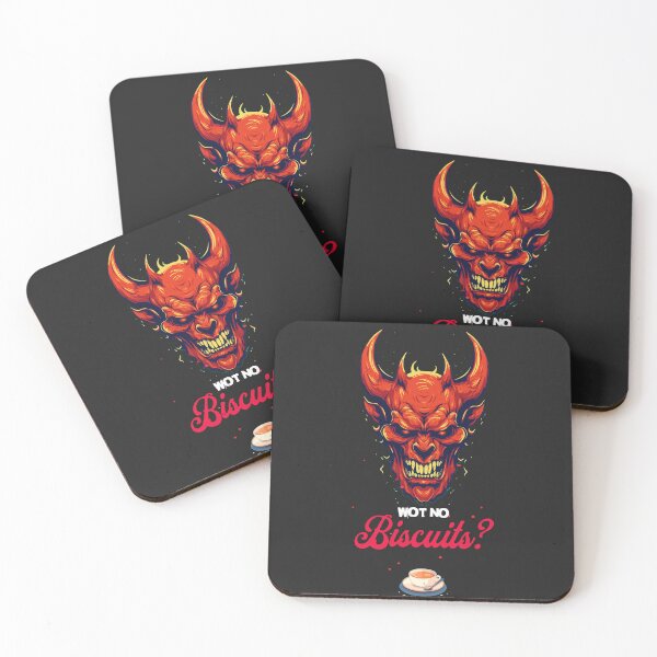Item preview, Devilishly Good Tea Time - "Wot No Biscuits?" T-shirt designed and sold by The-Dark-Art.