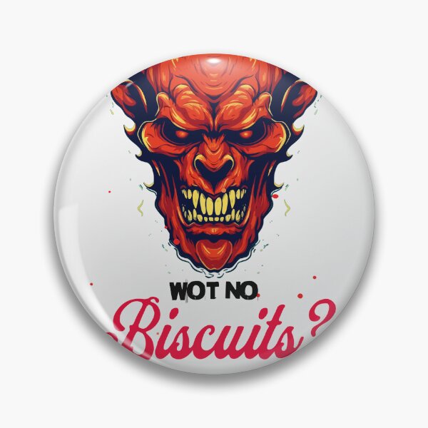 Item preview, Devilishly Good Tea Time - "Wot No Biscuits?" T-shirt designed and sold by The-Dark-Art.
