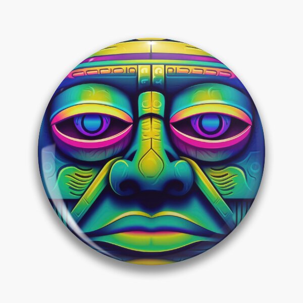 Item preview, Aztec Masks 2 of 24 designed and sold by Jenson Major.