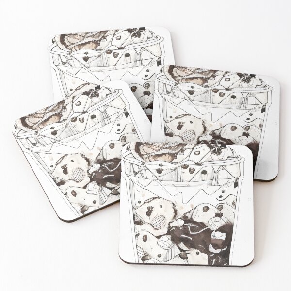 Item preview, Iced Coffee Aesthetics designed and sold by DeepSeeAI.