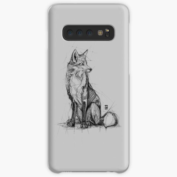 fox sketch psdelux Samsung Galaxy Snap Case