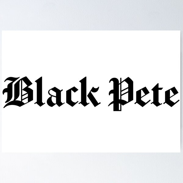 Item preview, Black Pete OFMD name font designed and sold by zoocuties.