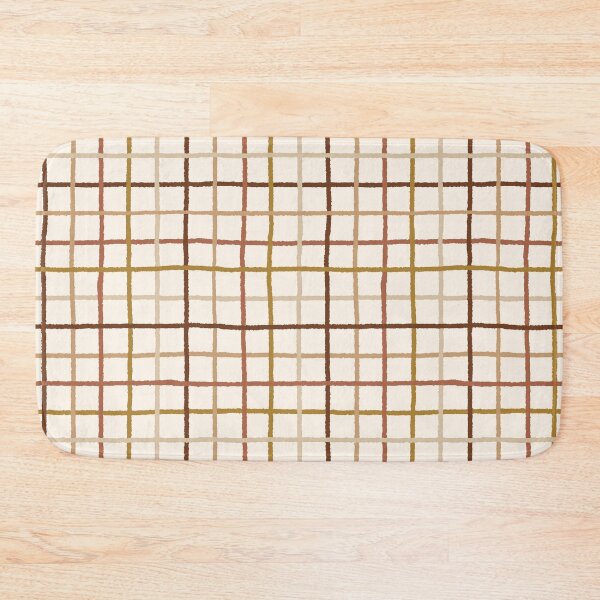 Item preview, Hand Drawn Gingham Grid Pattern (neutral) designed and sold by Design Minds Boutique.