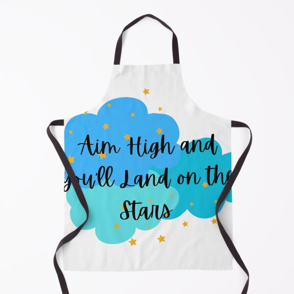 Item preview, Aim High and you'll Land on the Stars l Clouds designed and sold by GabbyC03.