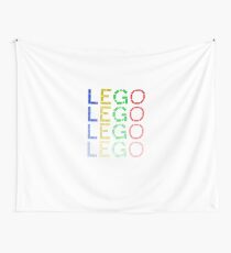 Tela decorativa Lego Bricks Colorido Diseño