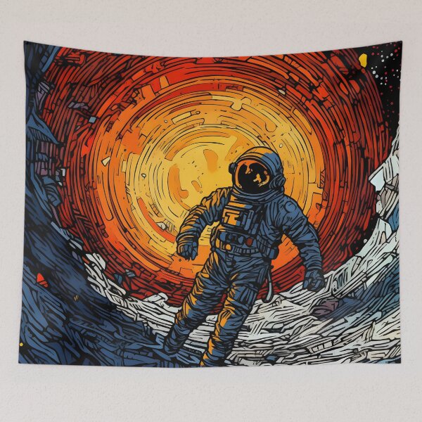 Item preview, Into Outer Space Cosmic Wanderer 1 designed and sold by DayDreamer Videos and Art.