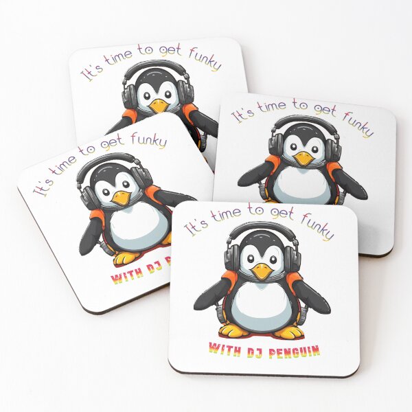 Item preview, DJ Penguin designed and sold by KaoKtshirt.