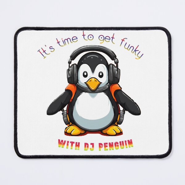 Item preview, DJ Penguin designed and sold by KaoKtshirt.