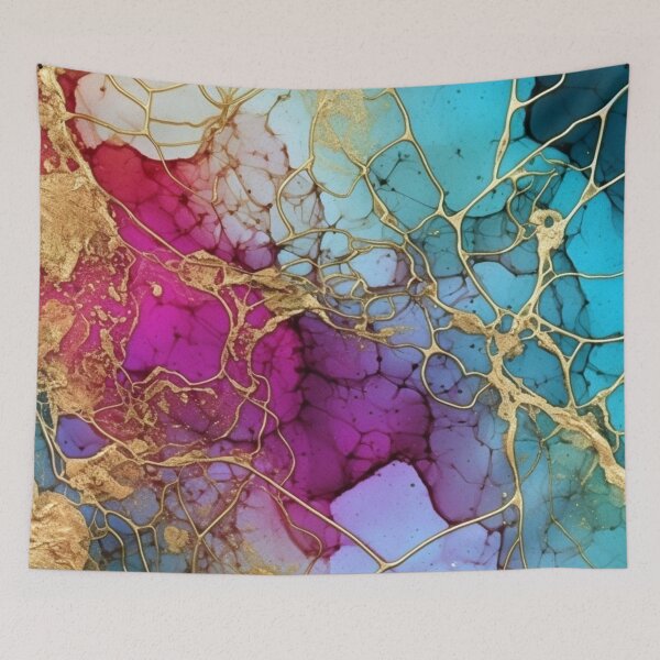 Item preview, Abstract Fluid Art #10 designed and sold by BellaMalluArt.