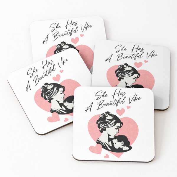 Item preview, She Has A Beautiful Vibe designed and sold by PlayfulPrint.