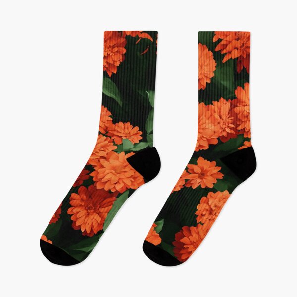 Item preview, Orange Dahlia Pinnata - Vibrant and Striking Floral Art designed and sold by pinimgart.