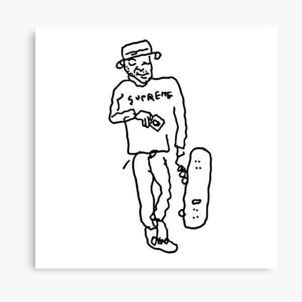 Mark Gonzales - Mark Gonzales Supreme skateboard deck (Supreme skate deck)