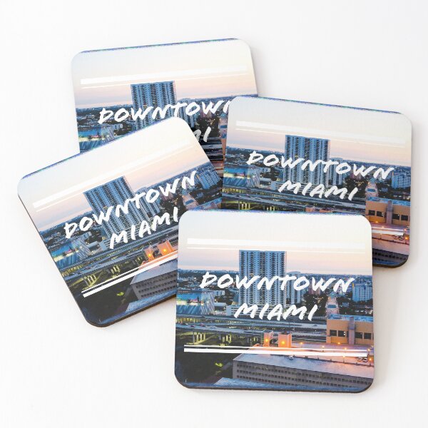 Item preview, Downtown Miami beautiful sky view   designed and sold by wide26.
