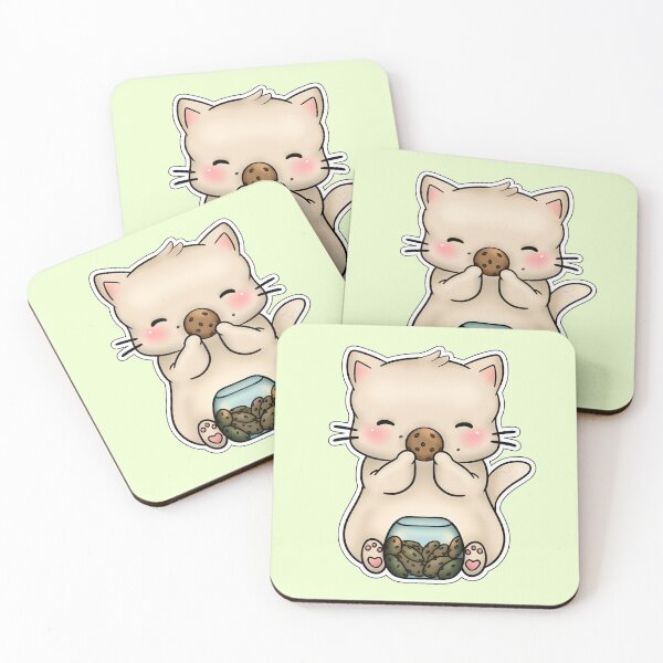 Item preview, kitty kiatto coockies designed and sold by Drawersofdraw.