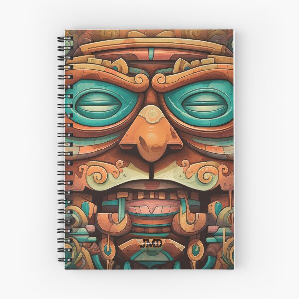 Item preview, Aztec Masks 3 of 24 designed and sold by Jenson Major.