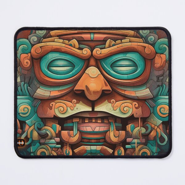 Item preview, Aztec Masks 3 of 24 designed and sold by Jenson Major.