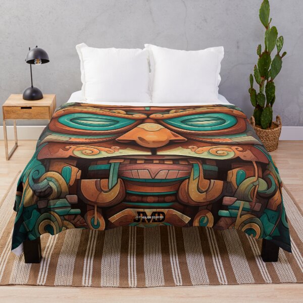Item preview, Aztec Masks 3 of 24 designed and sold by Jenson Major.