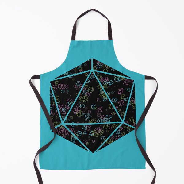 Item preview, D20 Dice Hoard - Turquoise, Green and Magenta designed and sold by AvengingSassy.