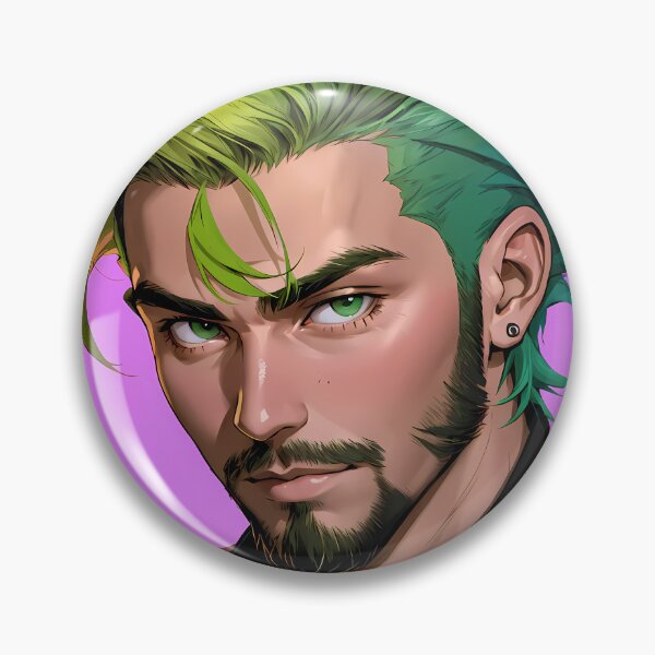 Item preview, Colorful picture of a handsome male, anime style. designed and sold by Scratchproof.