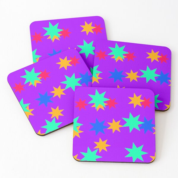 Item preview, Five Green Stars designed and sold by GEOMETRIC ART .