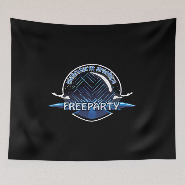 Item preview, Let the Storm Break Free: Nightstorm Graphics, Rave On Festival and party Wear. designed and sold by leyfinder.