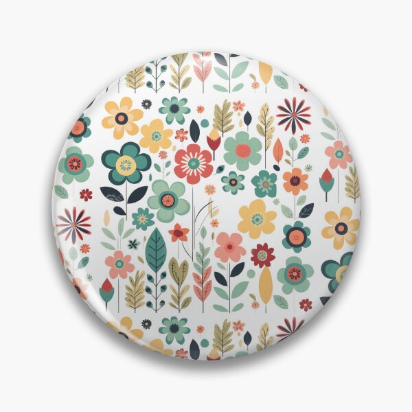 Artikelvorschau, Blumenkind-Fantasie: Ein skurriles und farbenfrohes Pastell-Kunstwerk eines blühenden Baums im Retro-Stil der 70er Jahre entworfen und verkauft von AdrianStyleArt.