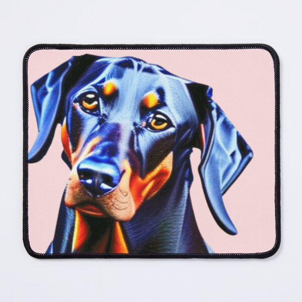 Item preview, dobermann oil painting designed and sold by aipaint.