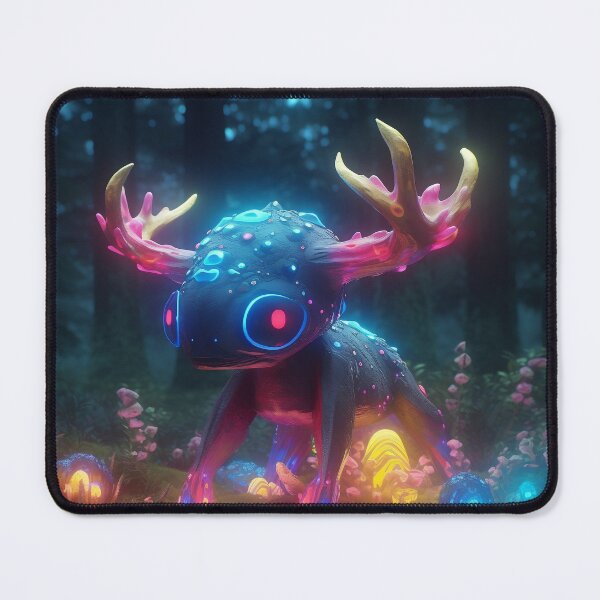 Item preview, Antlers in the Neon Mushroom Field designed and sold by CashfloCFA.