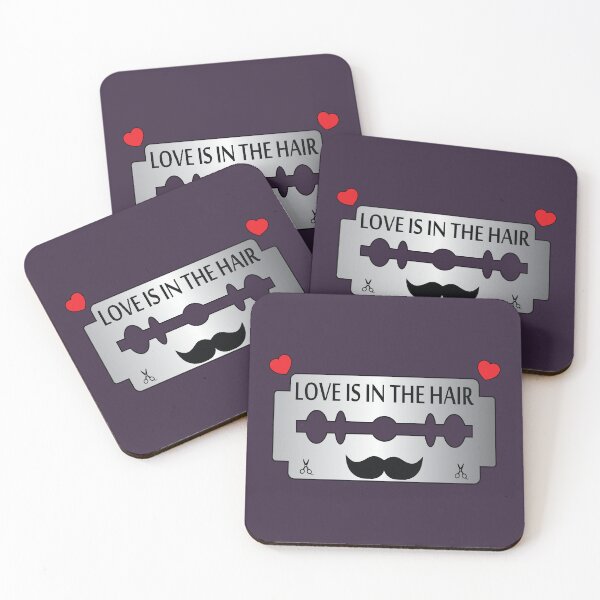 Item preview, Love is in the hair designed and sold by Donutlovers.