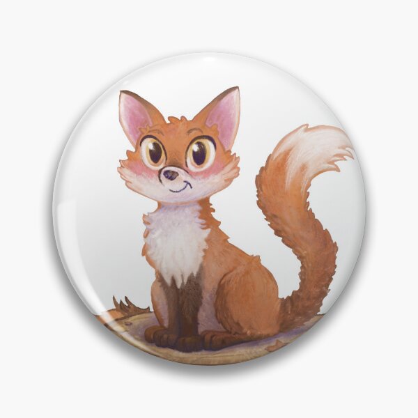 Item preview, Cheerful Red Fox (character version) designed and sold by Stephanie Burtner.