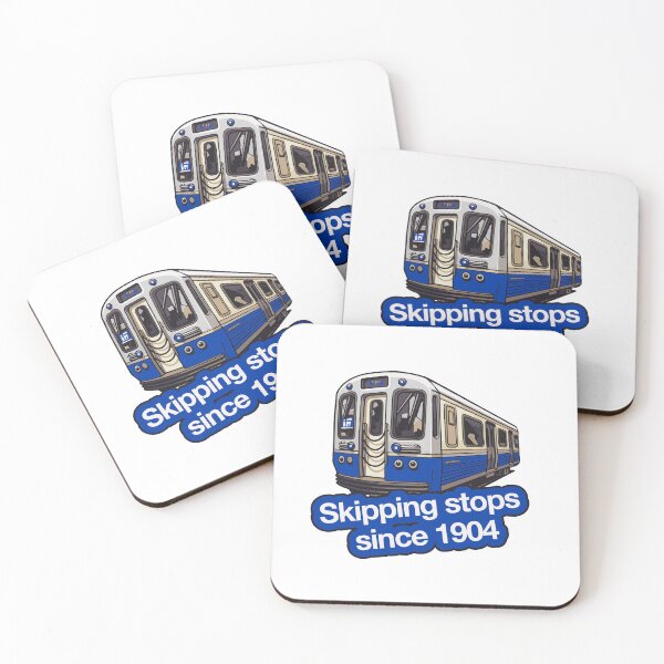 Item preview, New York Subway Skipping stops  since 1904 designed and sold by BrooklynMugs.