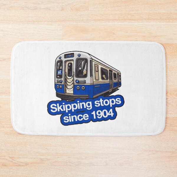 Item preview, New York Subway Skipping stops  since 1904 designed and sold by BrooklynMugs.