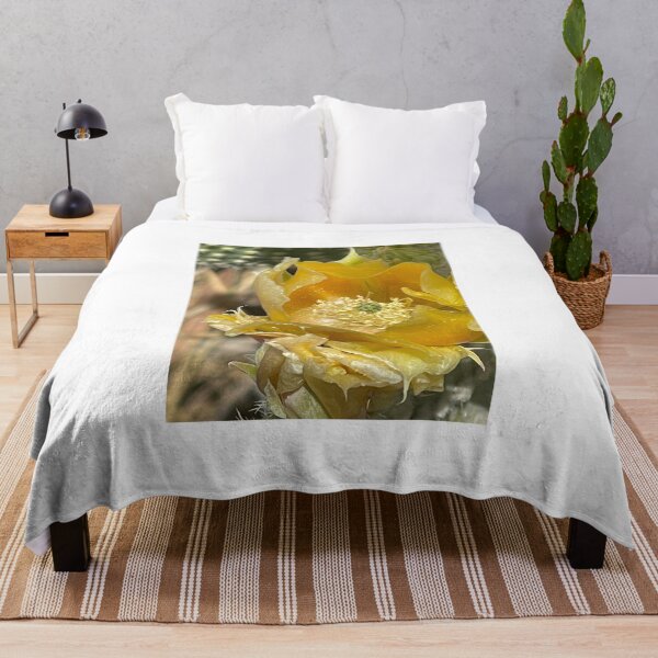 Item preview, Yellow Cactus Flower designed and sold by Girlfriendrock.