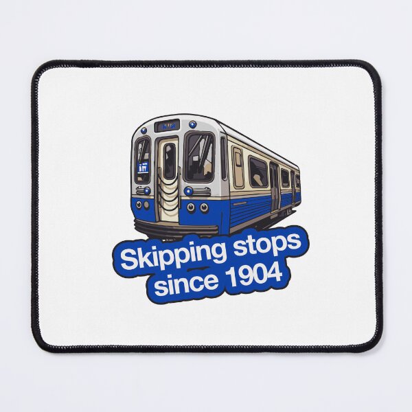 Item preview, New York Subway Skipping stops  since 1904 designed and sold by BrooklynMugs.