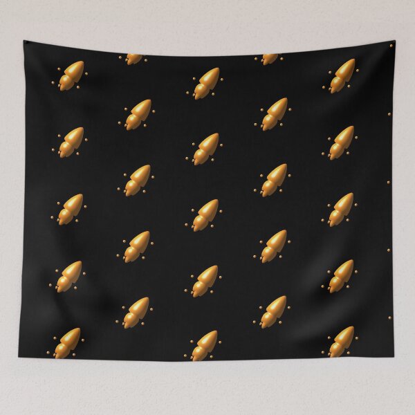 Item preview, 3D space rocket orange  designed and sold by wibby-color.