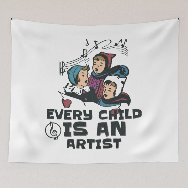Item preview, Every Child Is An Artist designed and sold by PlayfulPrint.