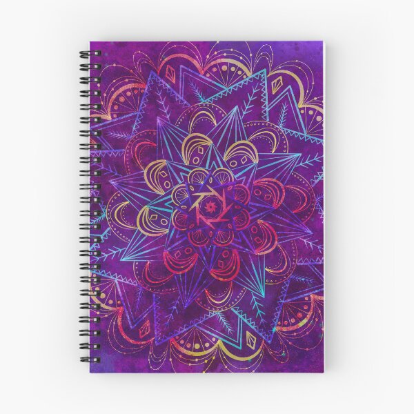 Item preview, Purple Rainbow Mandala designed and sold by Leanne Knight.