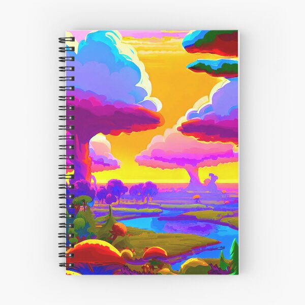 Item preview, Enchanted Forest Pop Art Landscape designed and sold by LaRoach Digital Arts.