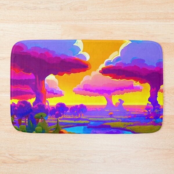 Item preview, Enchanted Forest Pop Art Landscape designed and sold by LaRoach Digital Arts.