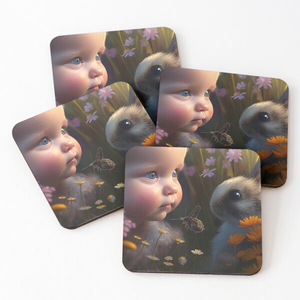 Item preview, Baby Meets Bunny designed and sold by MPCFICTION.
