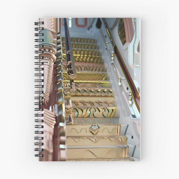 Item preview, Abstract rose gold stairway  designed and sold by SK8N.