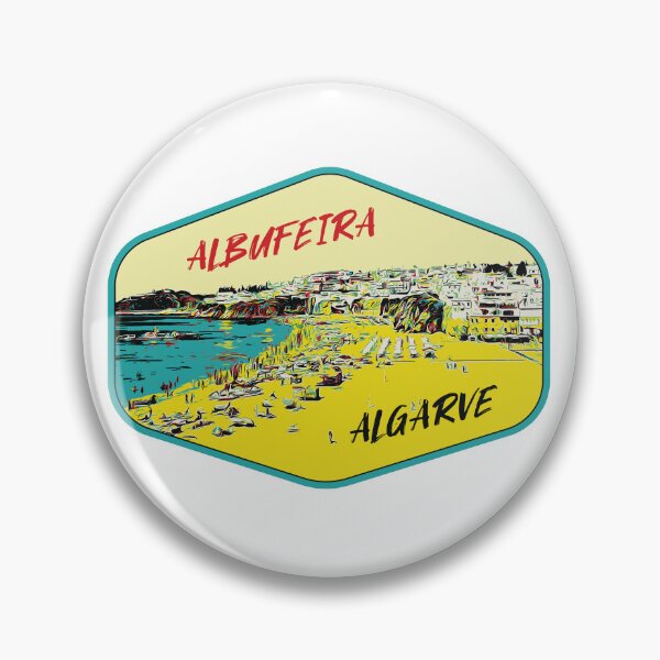 Item preview, Albufeira Beach in Algarve, Portugal | Stunning Coastal View designed and sold by Lemomo-artworks.