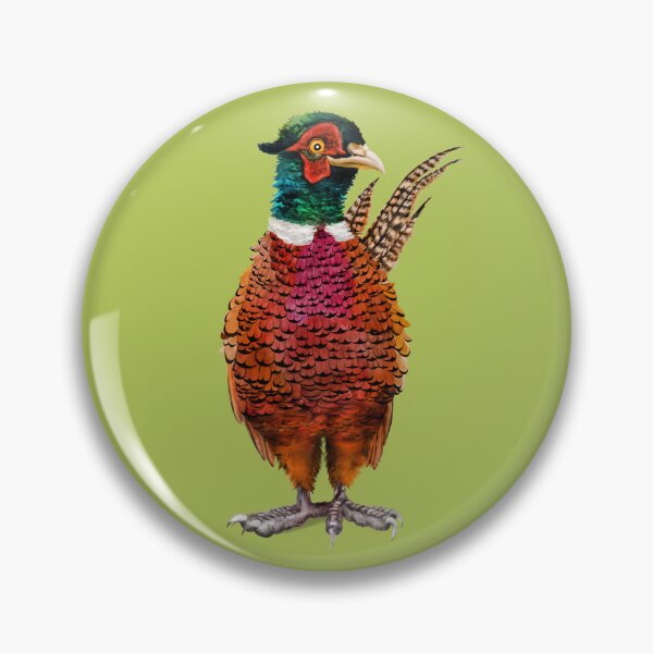 Item preview, Happy Pheasant | Cartoon Game Bird  designed and sold by Snootrac.