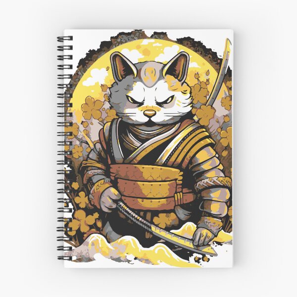 Item preview, Cat Samurai designed and sold by tatadonets.