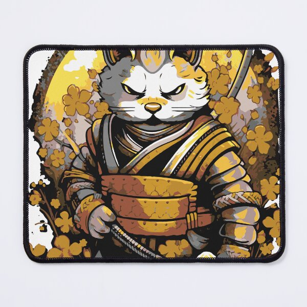 Item preview, Cat Samurai designed and sold by tatadonets.
