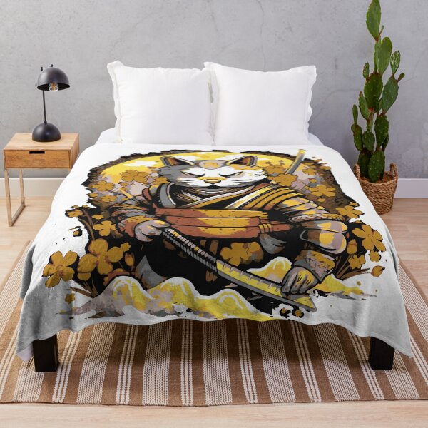 Item preview, Cat Samurai designed and sold by tatadonets.