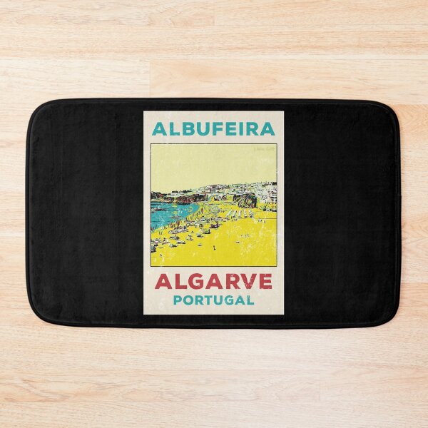 Item preview, Albufeira Beach in Algarve, Portugal | Poster type Stunning Coastal View designed and sold by Lemomo-artworks.