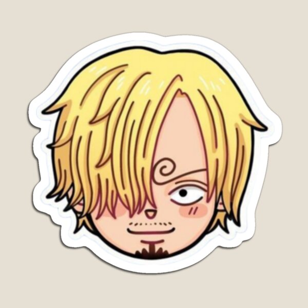 Portgas D ace emoji face one piece | Magnet